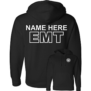 Custom EMT Hoodie Sweatshirt Emergency Medical Technician