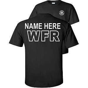 Custom Wilderness First Responder T-Shirt WFR Emergency Response