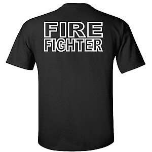 Fire Fighter T-Shirt firefighter fire fighting V1