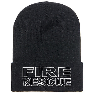 Fair Game Fire Rescue Beanie Cuffed Knit