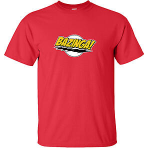 Bazinga Lightning Bolt T-Shirt