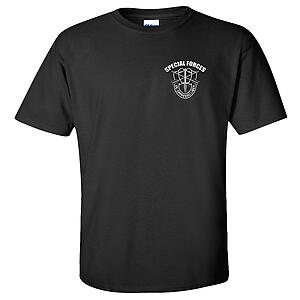 US Army Special Forces T-Shirt De Oppresso Liber Chest Print