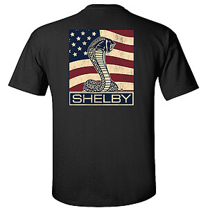 Shelby Cobra American Flag T-Shirt