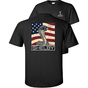 Shelby Cobra American Flag T-Shirt