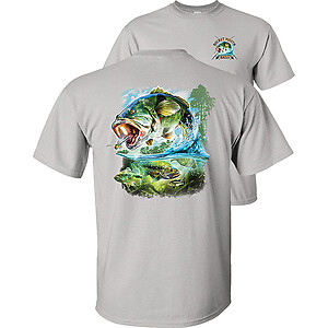 Fair Game Blue Marlin Fishing T-Shirt, Fishing Graphic Tee-Ash-XL