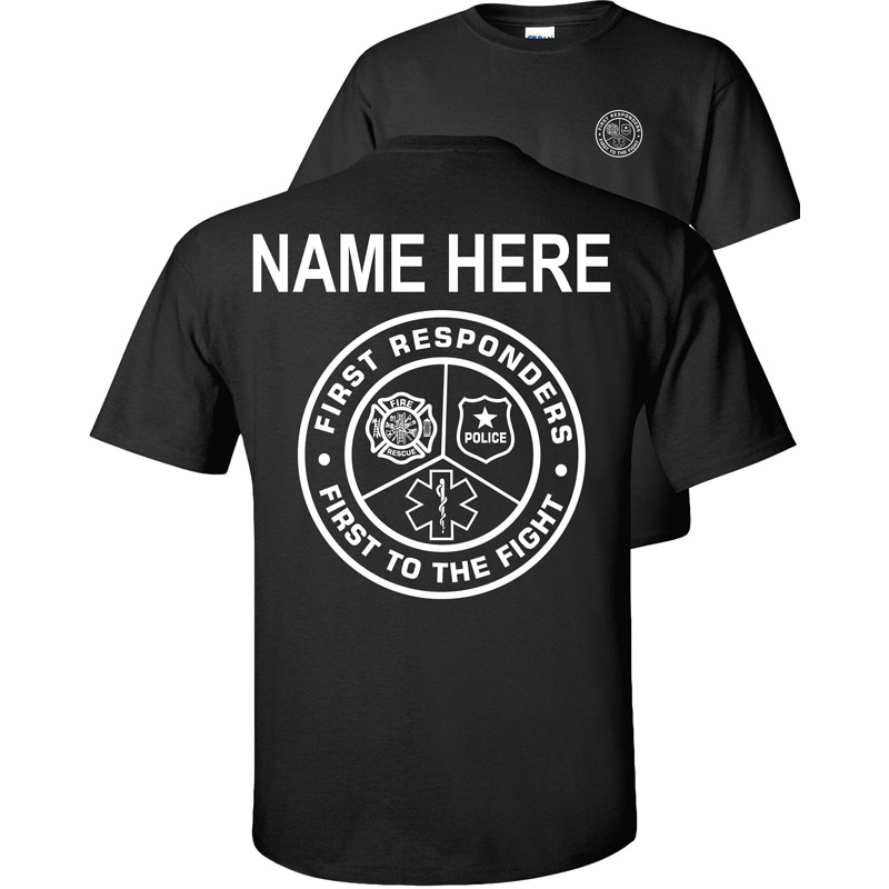 Fair Game . Custom First Responders T Shirt Fire Rescue Police EMS