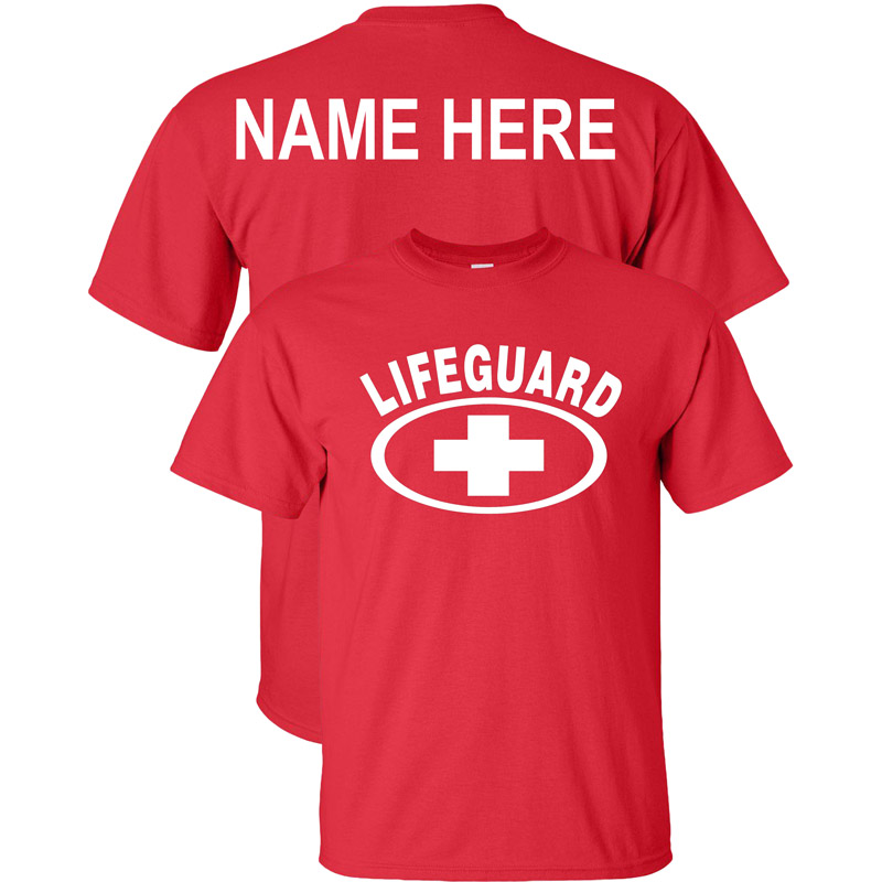 Fair Game . Custom Lifeguard T-Shirt Personalize